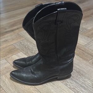 Dan Post Black Western Boots